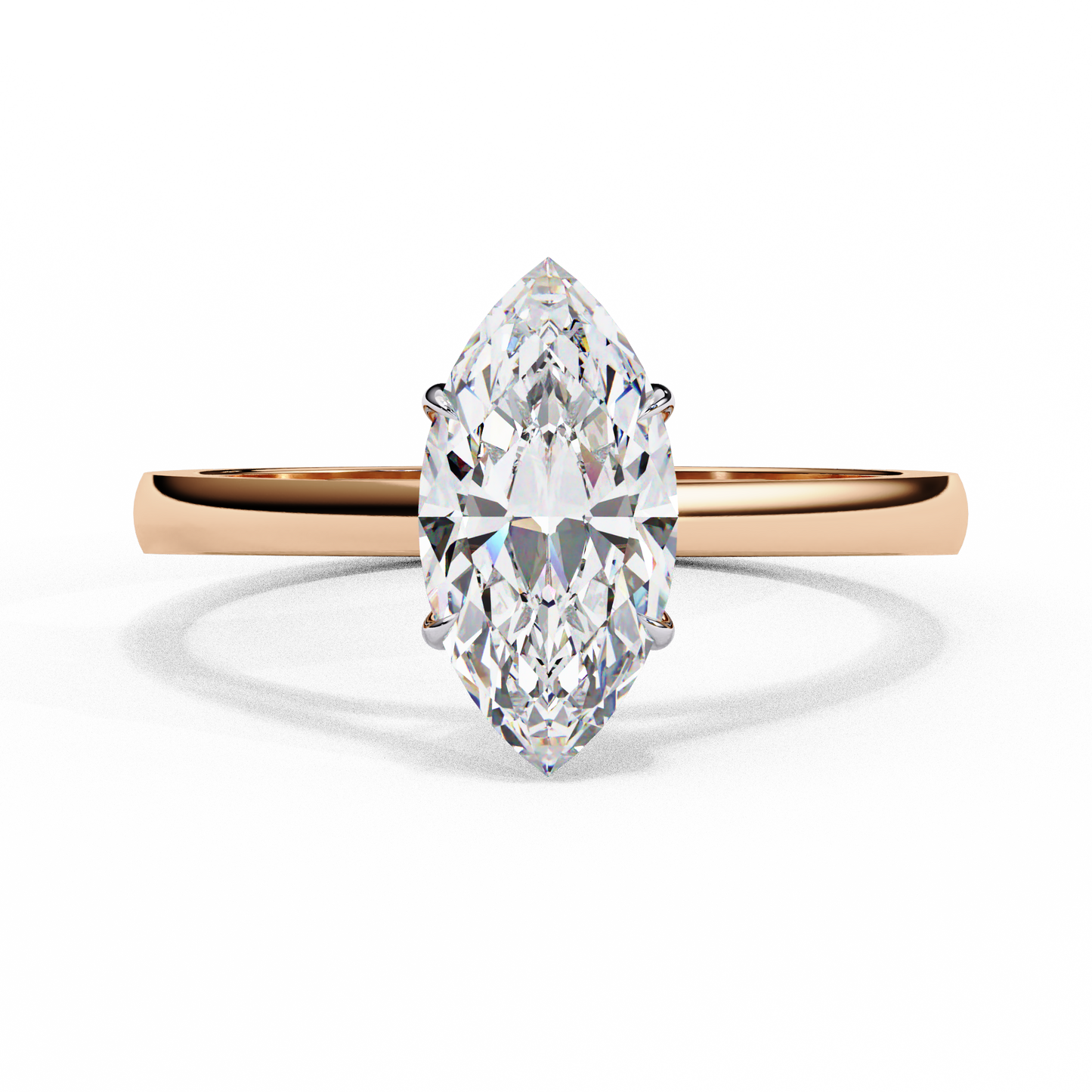 Starship Solitaire Ring