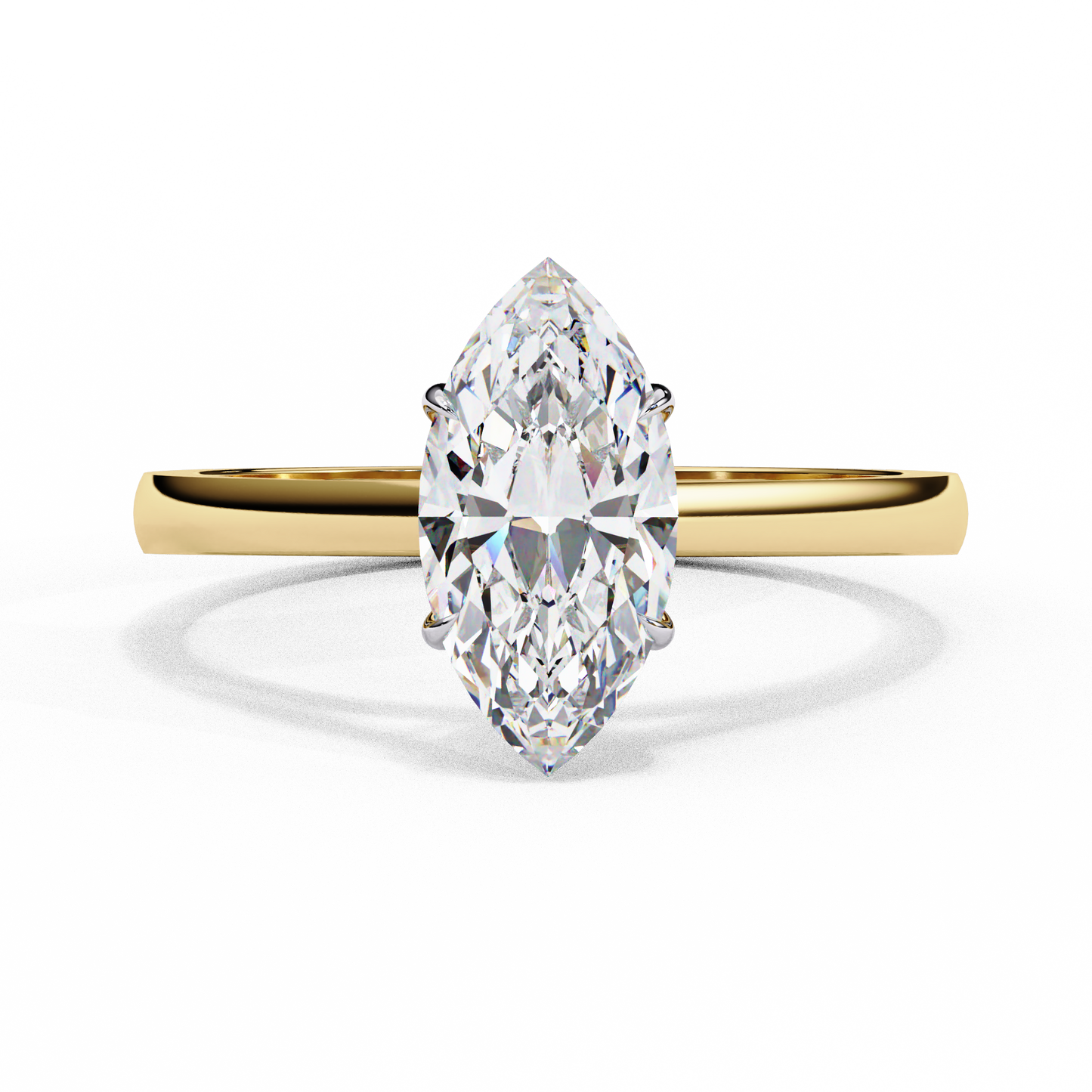 Starship Solitaire Ring