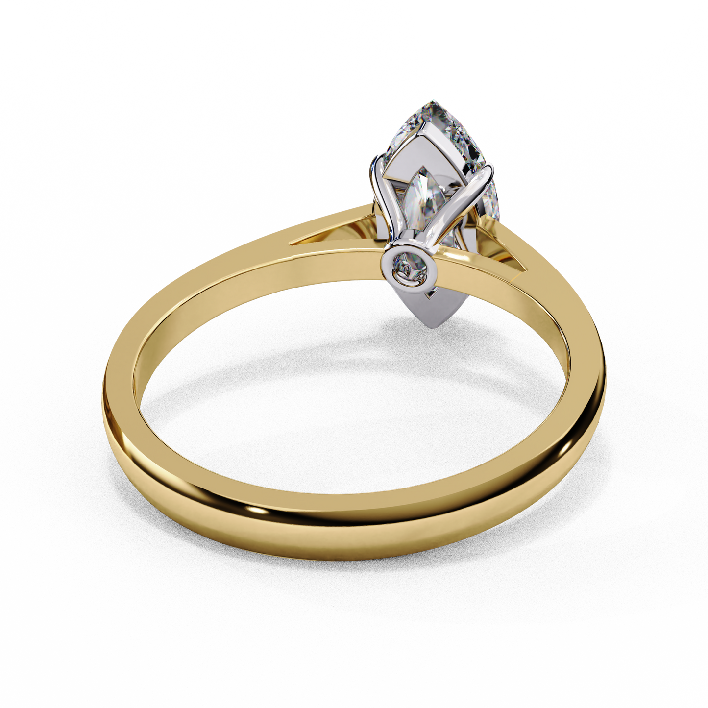 Starship Solitaire Ring