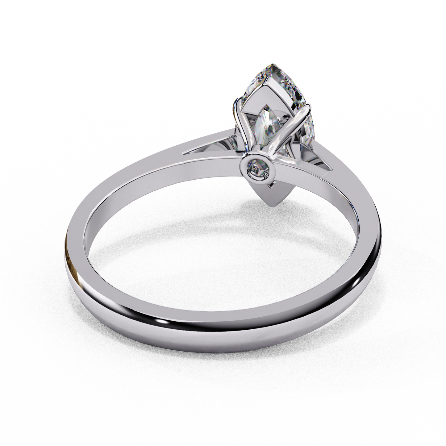 Starship Solitaire Ring