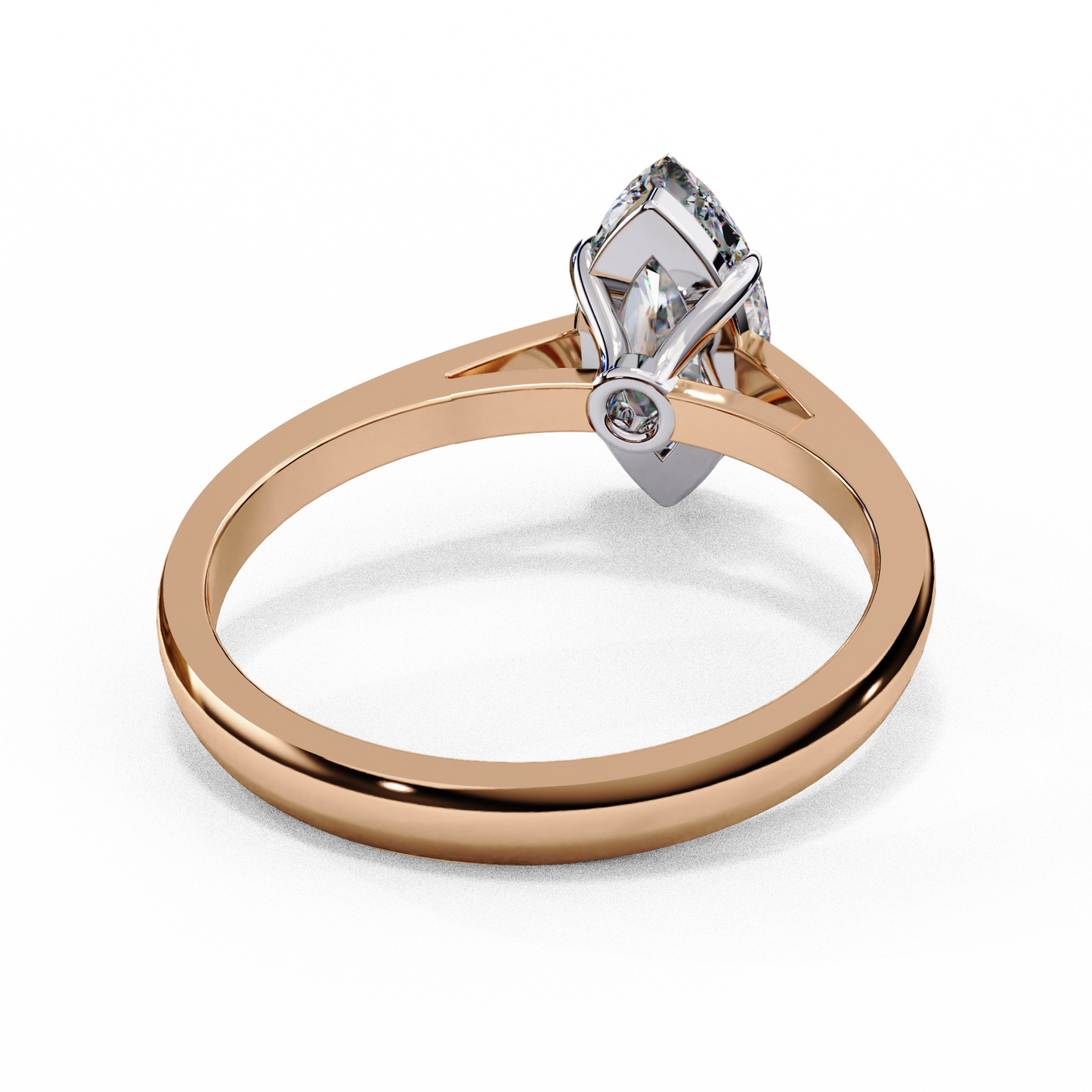 Starship Solitaire Ring