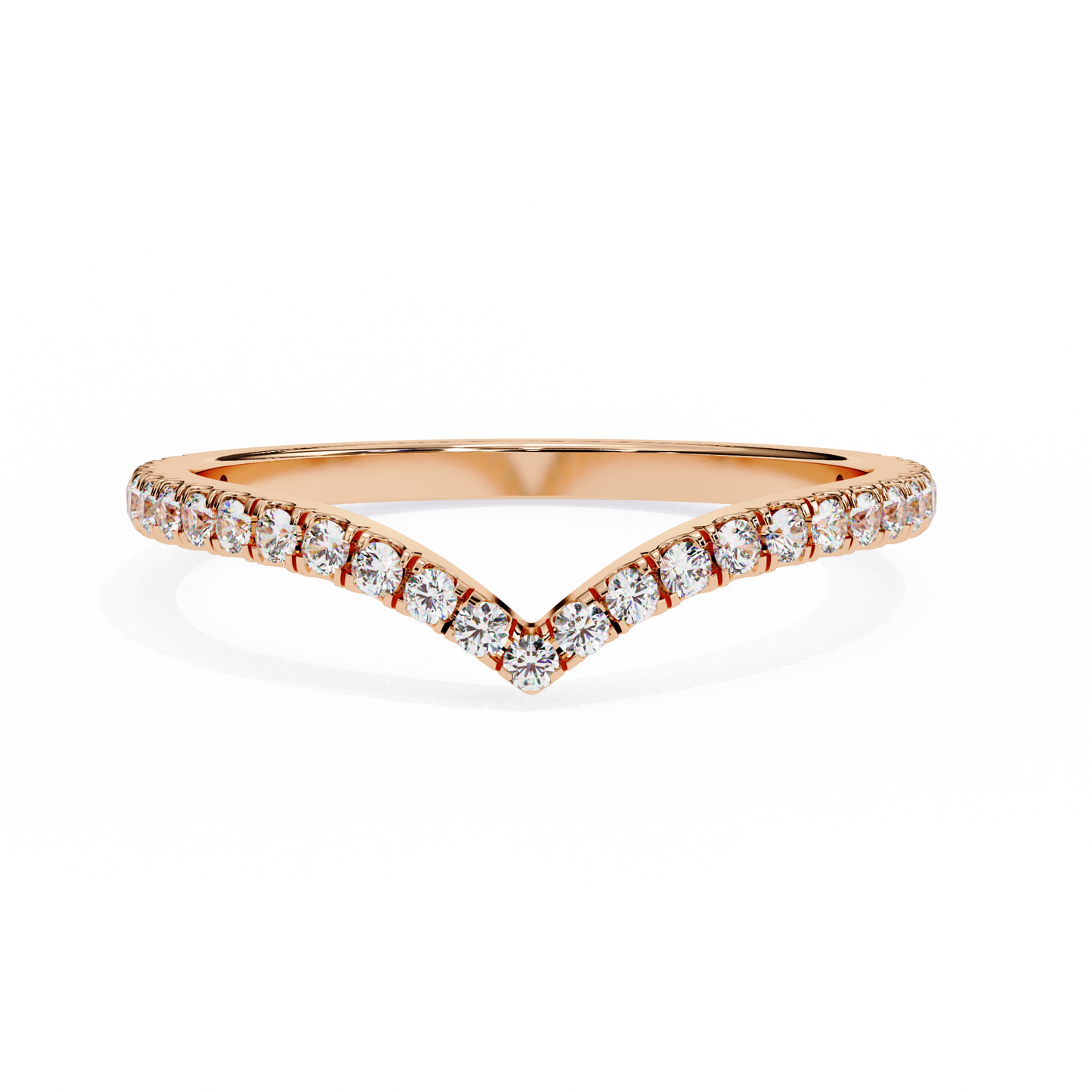 Eternity Crest Diamond Band