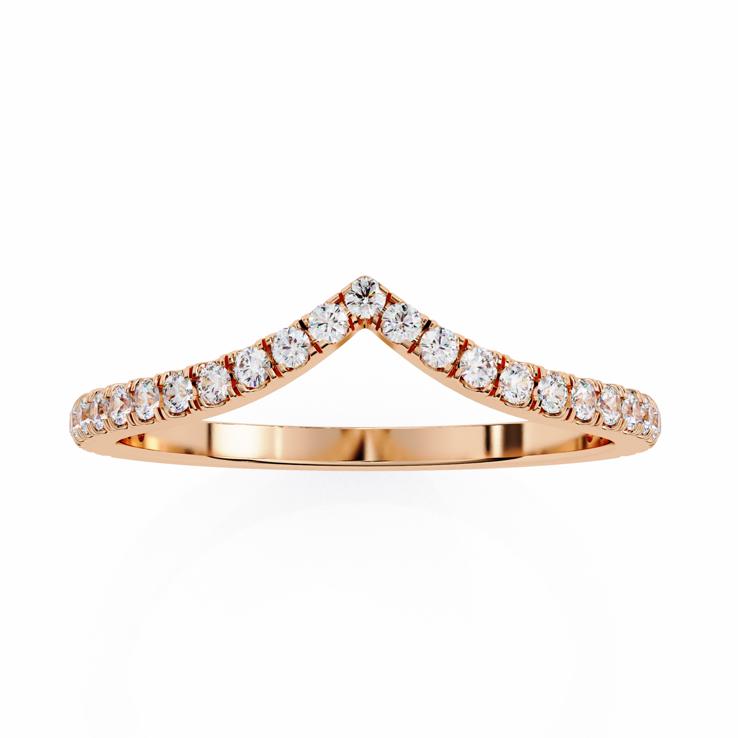 Eternity Crest Diamond Band