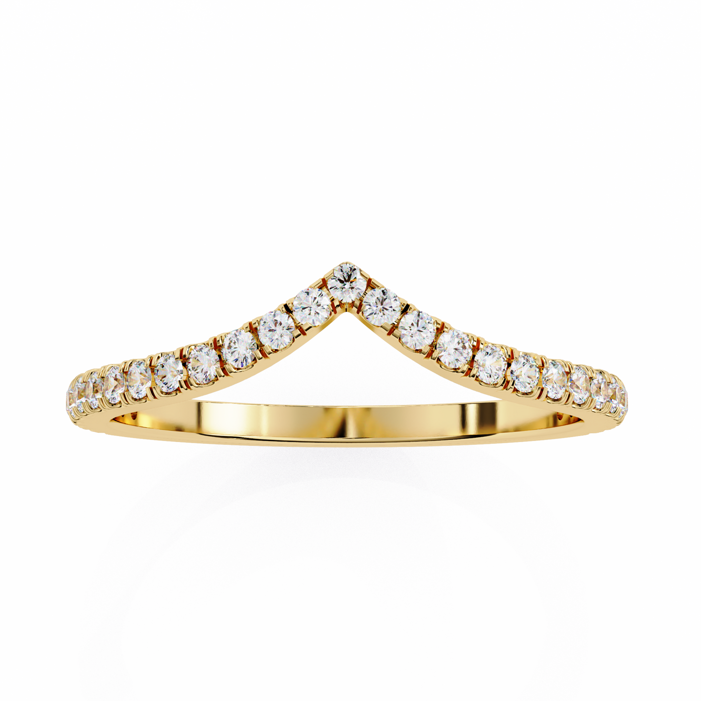 Eternity Crest Diamond Band