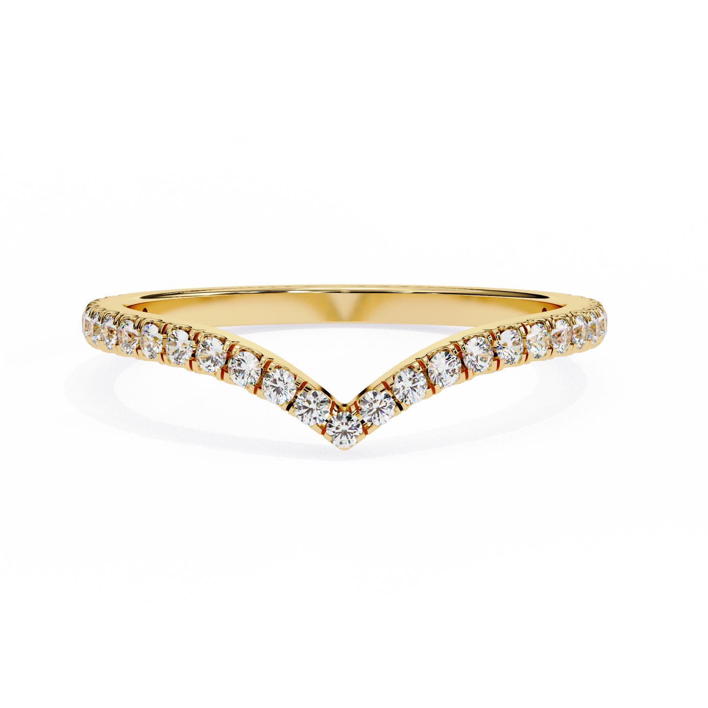 Eternity Crest Diamond Band
