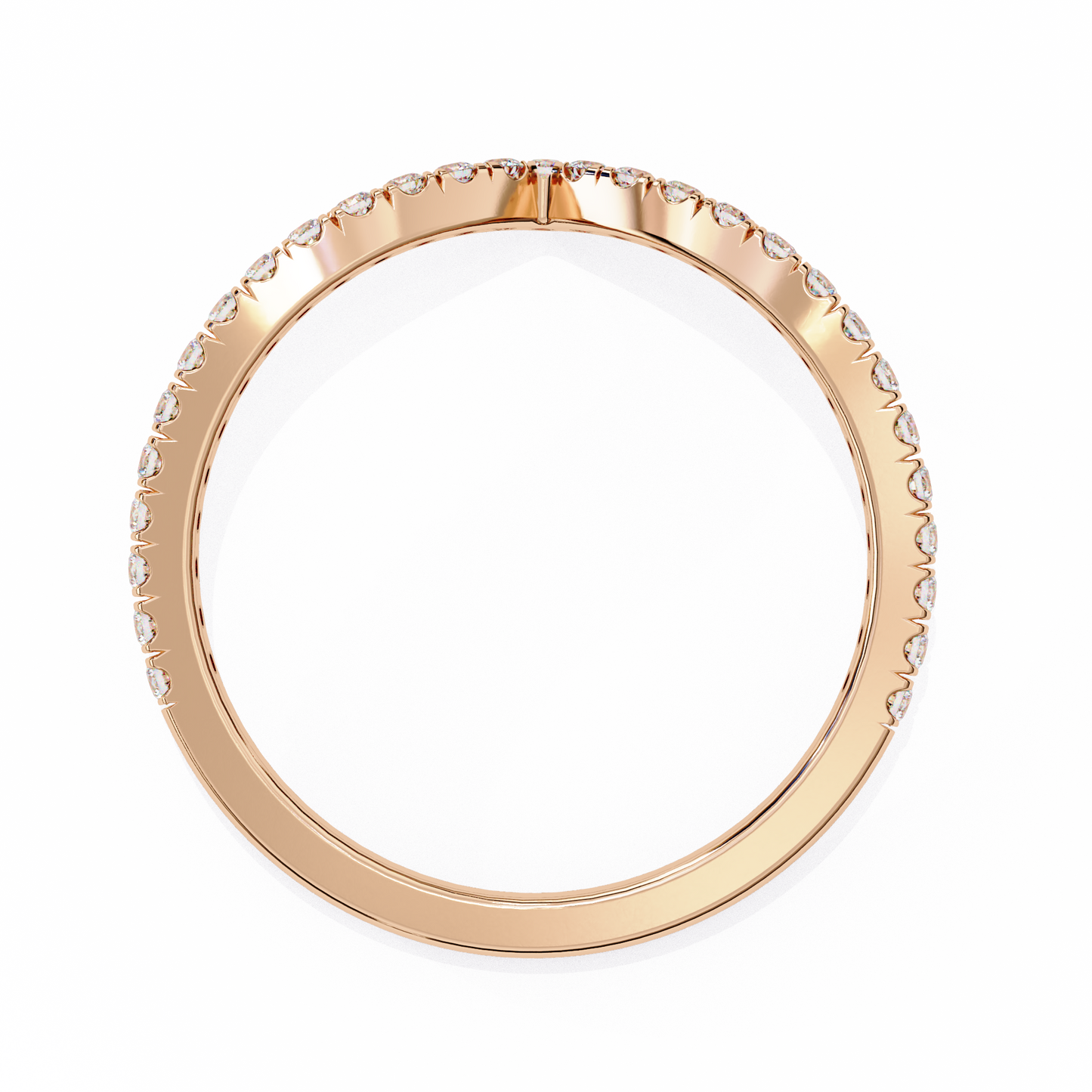 Eternity Crest Diamond Band