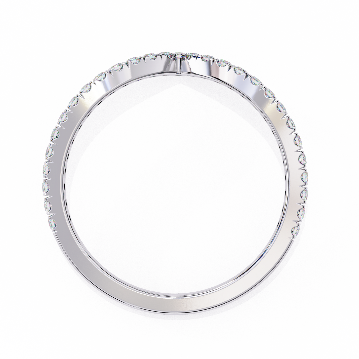 Eternity Crest Diamond Band