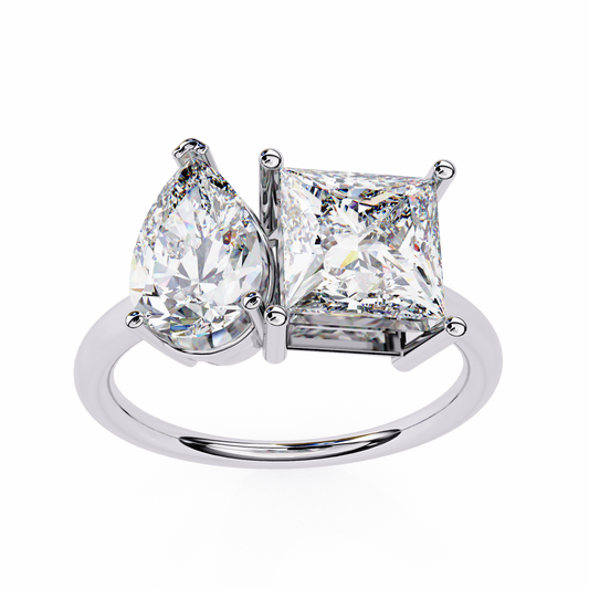 Celestial Embrace Solitaire Ring