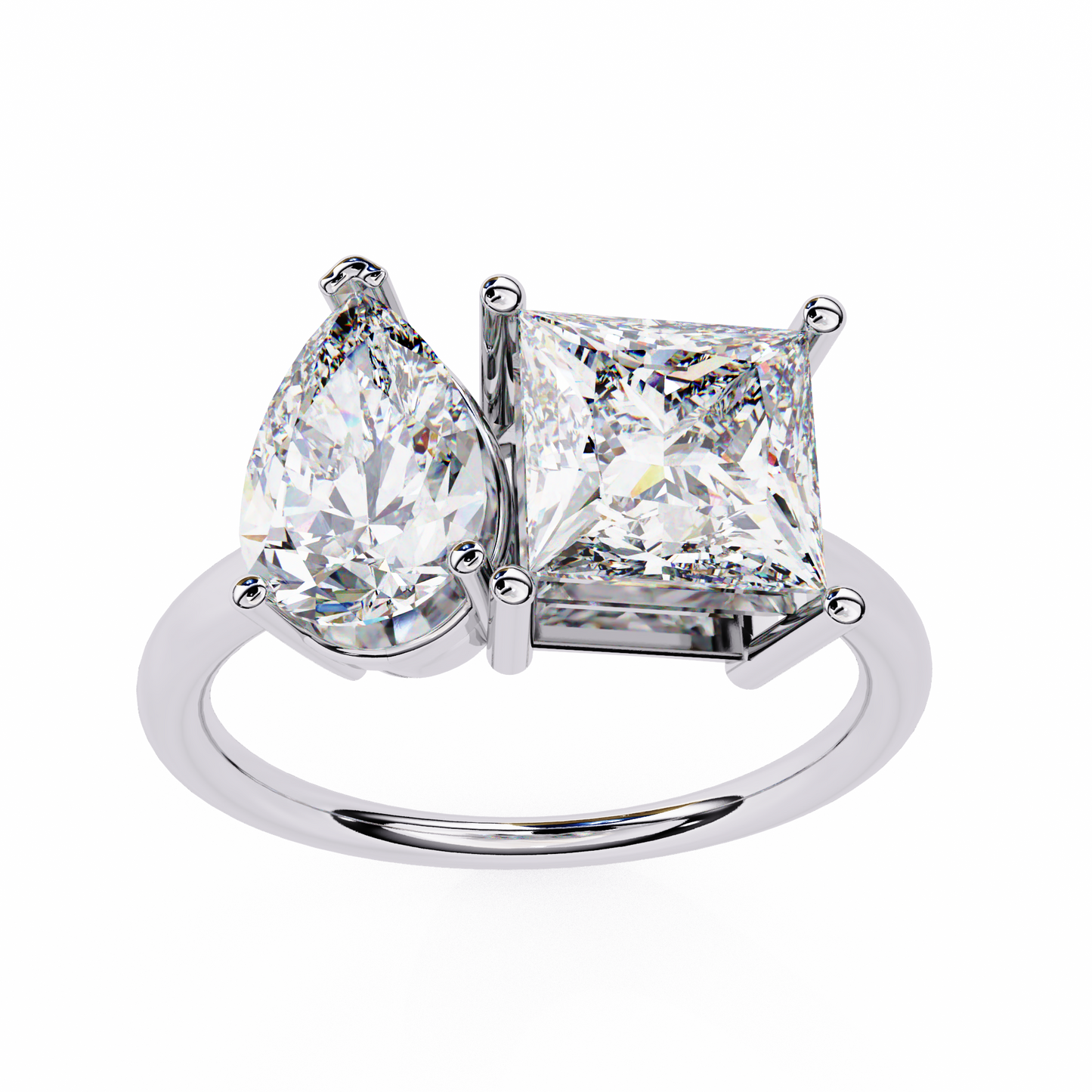 Celestial Embrace Solitaire Ring