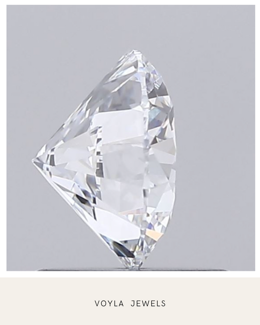 Lab Grown Round Diamond 1.00ct D IF