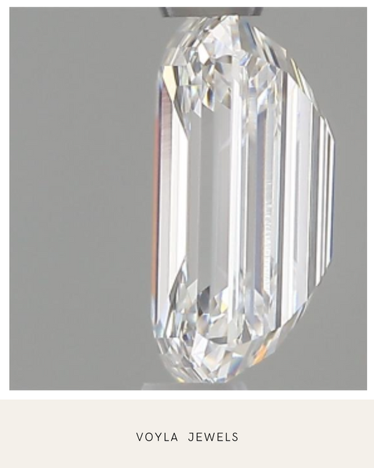 Lab Grown Emerald Diamond 1.00ct E VVS1