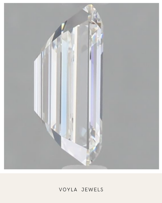 Lab Grown Emerald Diamond 1.00ct F VVS1