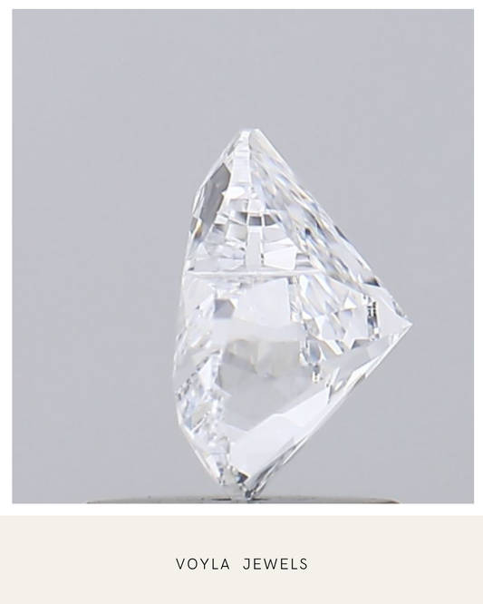 Lab Grown Heart Diamond 1.00ct D IF