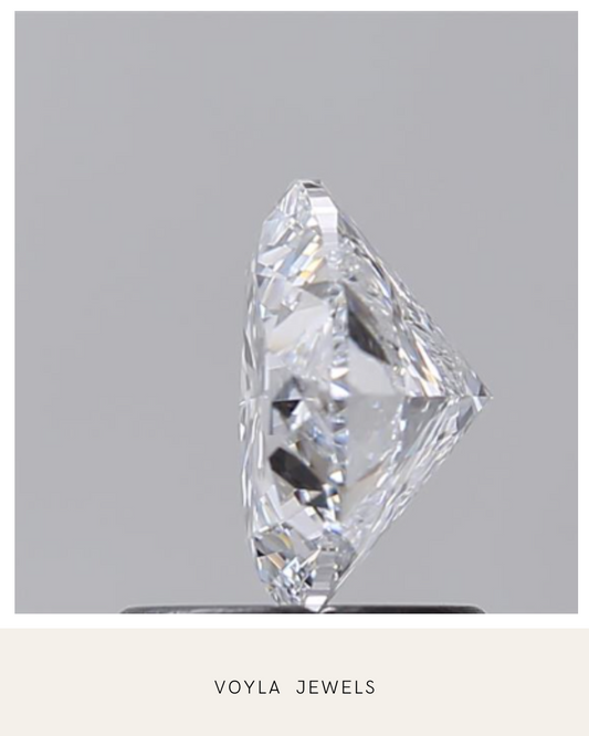 Lab Grown Heart Diamond 1.00ct D VVS2