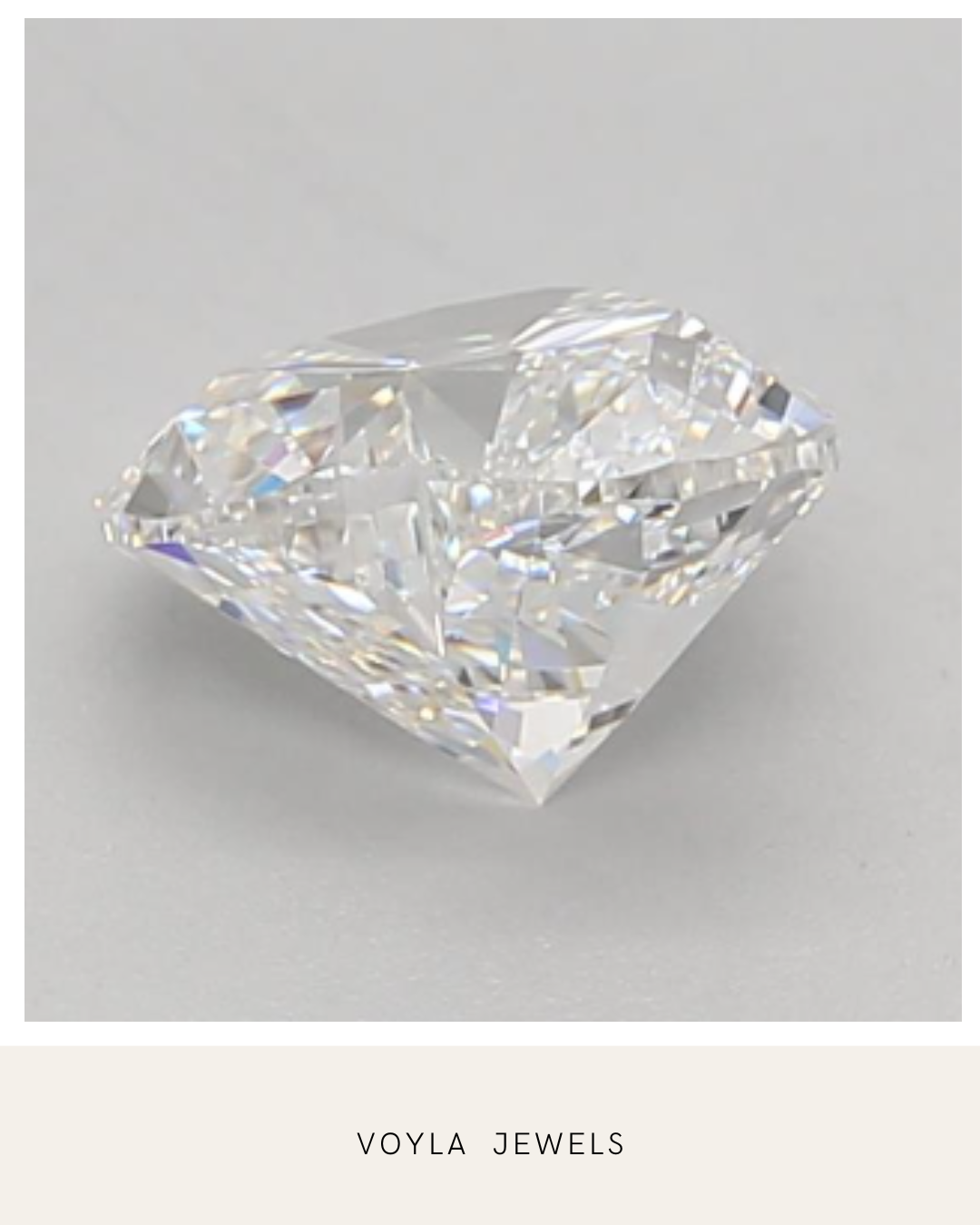 Lab Grown Heart Diamond 1.00ct E IF