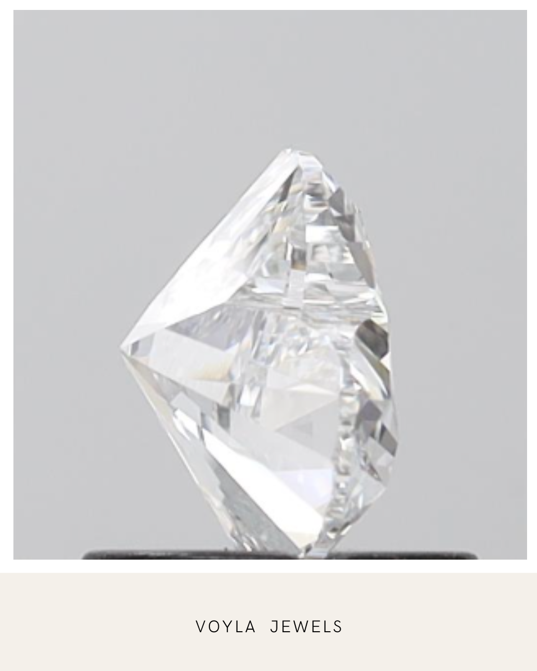 Lab Grown Heart Diamond 1.00ct E VVS1