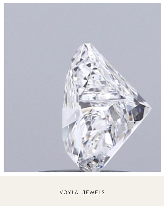 Lab Grown Heart Diamond 1.00ct E VVS2