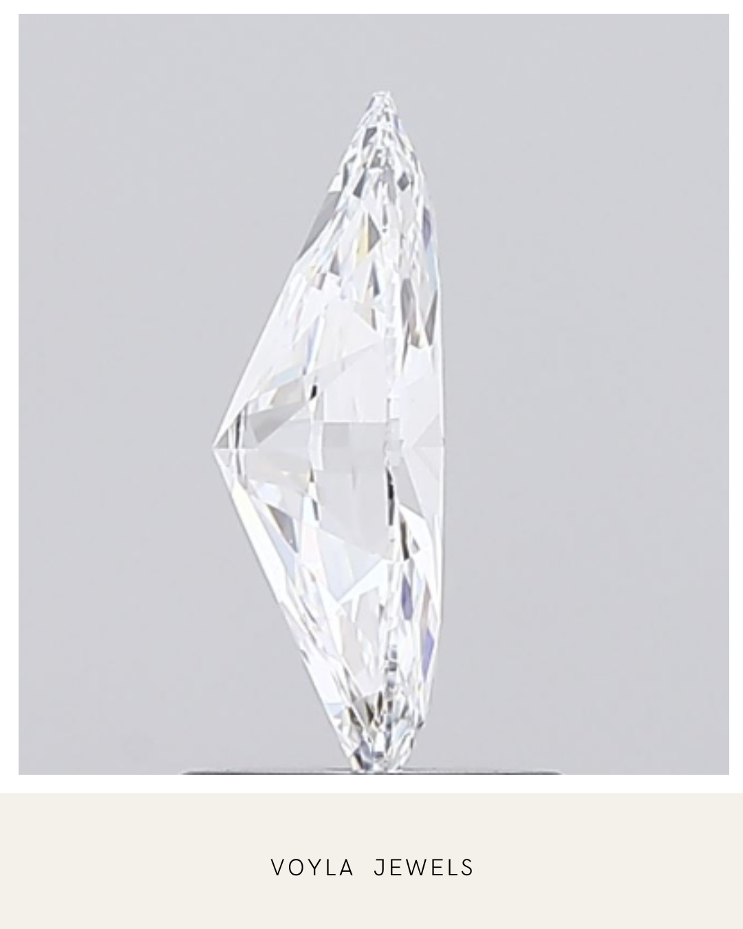 Lab Grown Marquise Diamond 1.00ct D IF