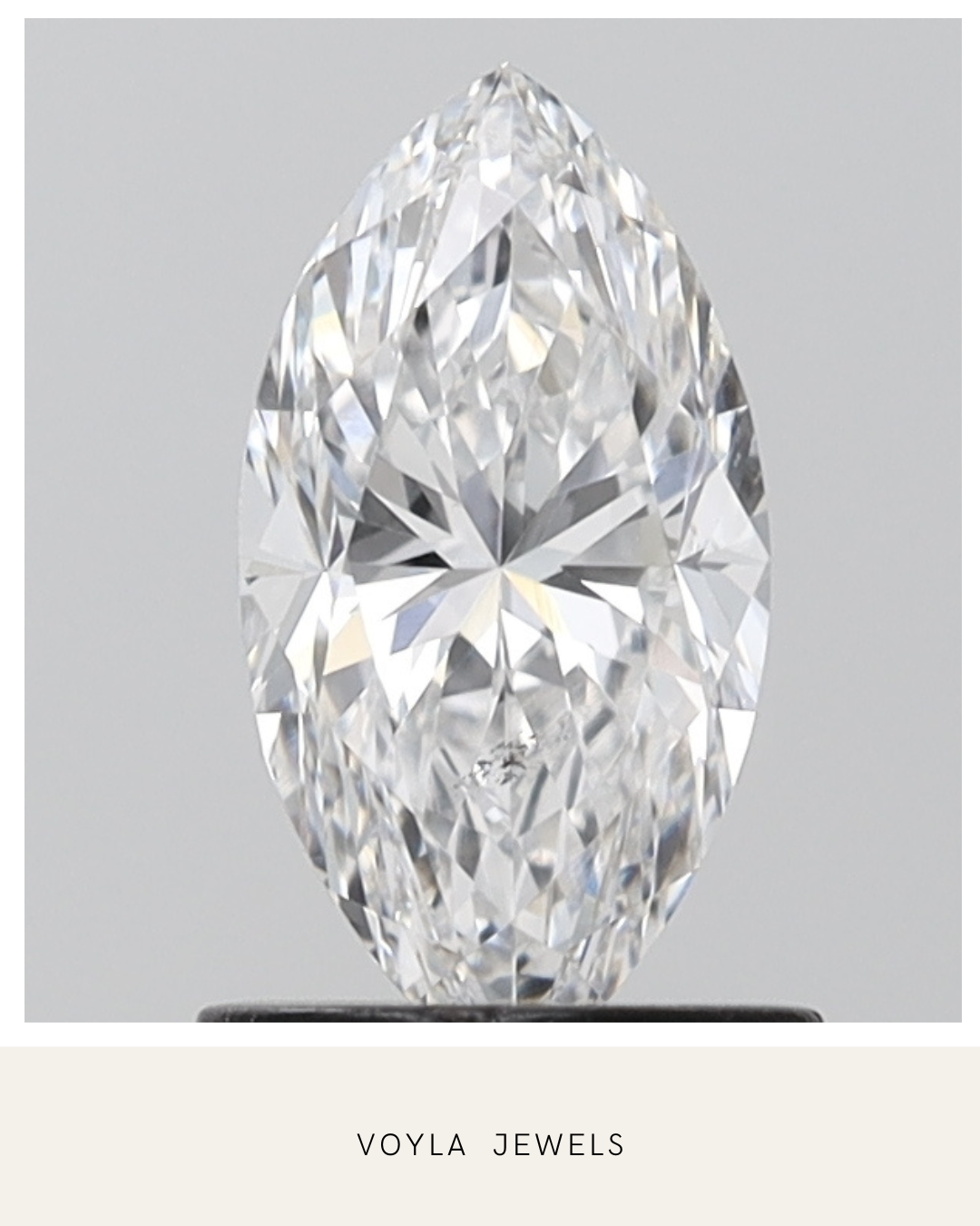 Lab Grown Marquise Diamond 1.00ct D VS2