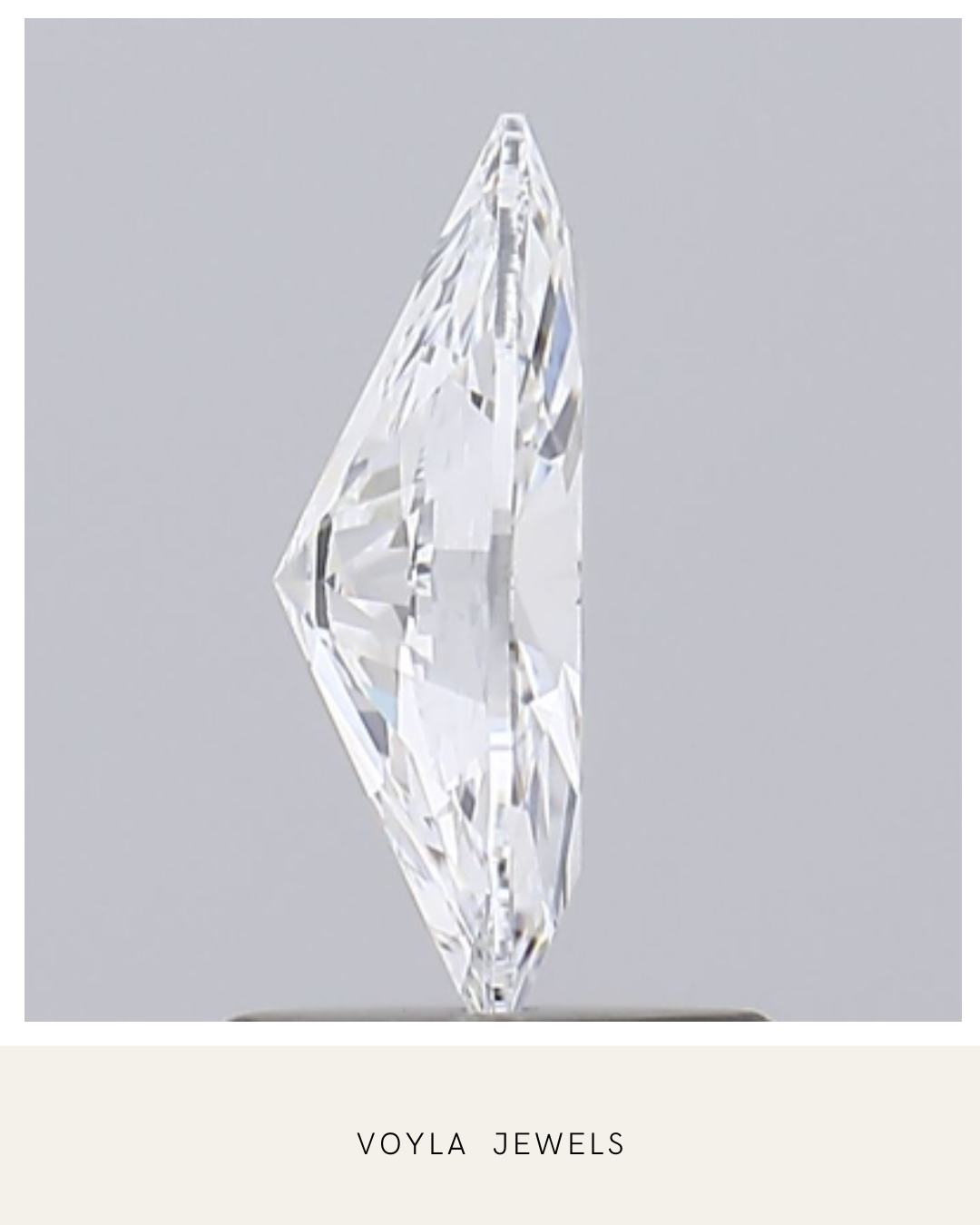 Lab Grown Marquise Diamond 1.00ct D VVS2