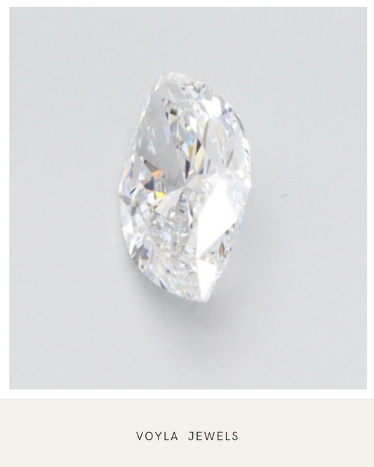 Lab Grown Marquise Diamond 1.00ct E IF