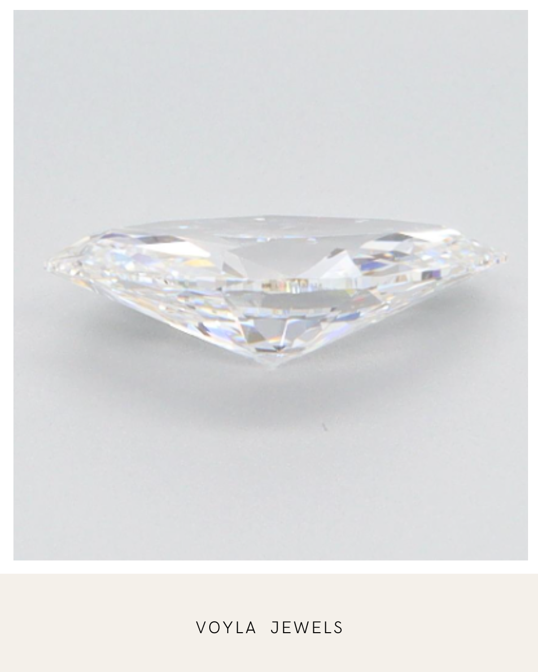 Lab Grown Marquise Diamond 1.00ct E IF