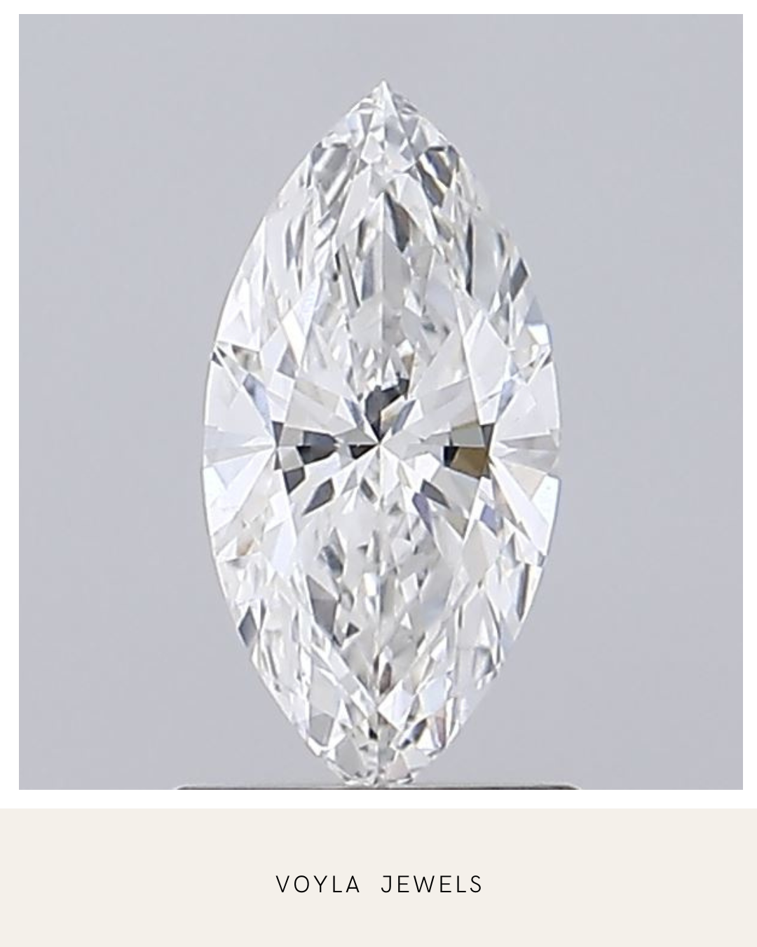 Lab Grown Marquise Diamond 1.00ct E VS1