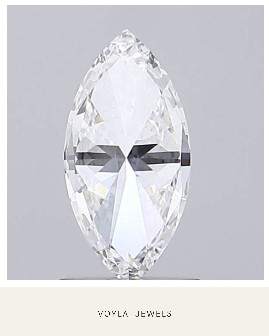 Lab Grown Marquise Diamond 1.00ct E VS1