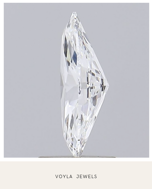 Lab Grown Marquise Diamond 1.00ct E VVS1