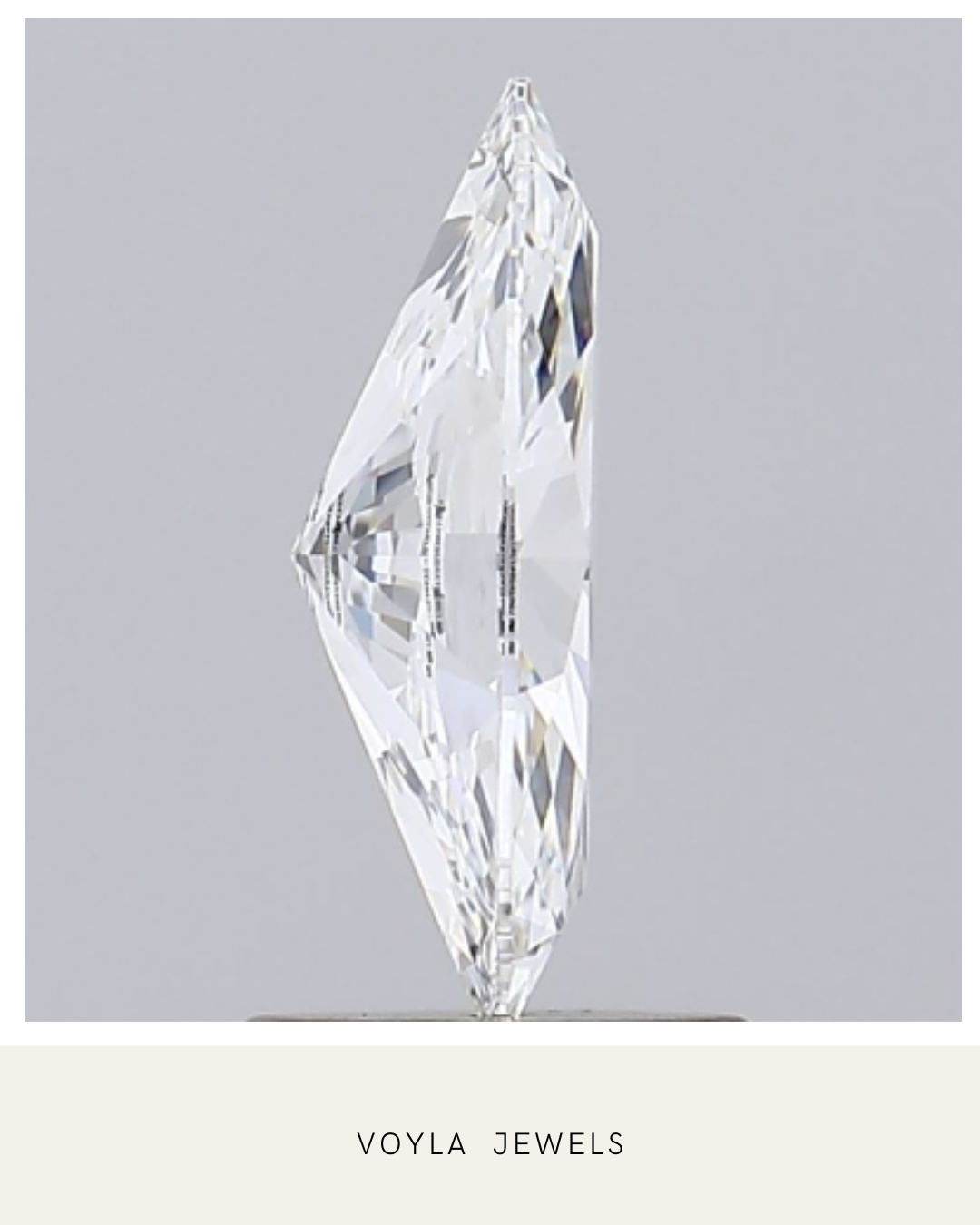 Lab Grown Marquise Diamond 1.00ct E VVS1