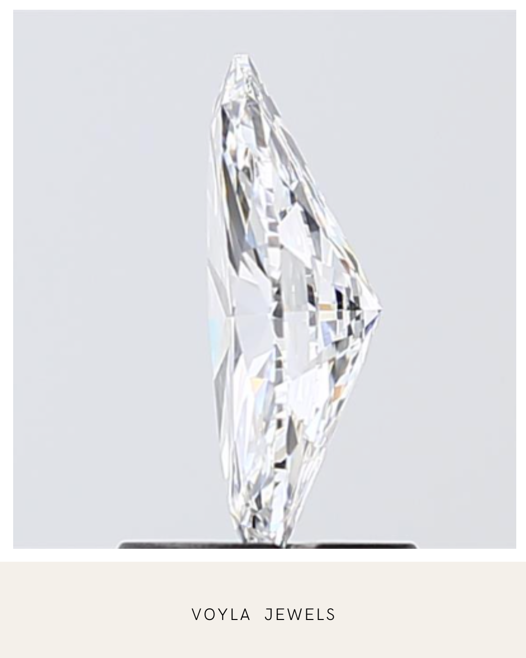 Lab Grown Marquise Diamond 1.00ct E VVS2