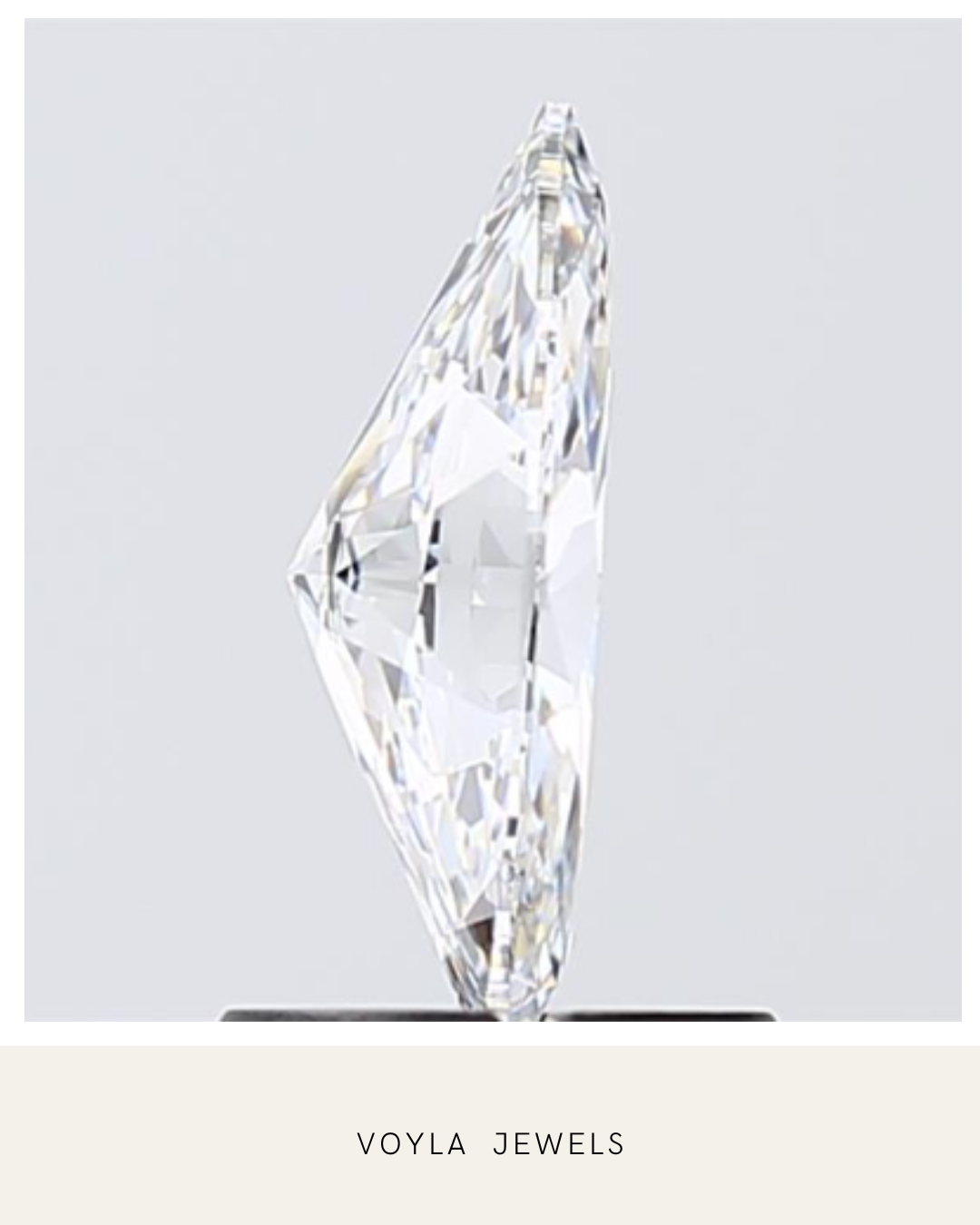 Lab Grown Marquise Diamond 1.00ct E VVS2