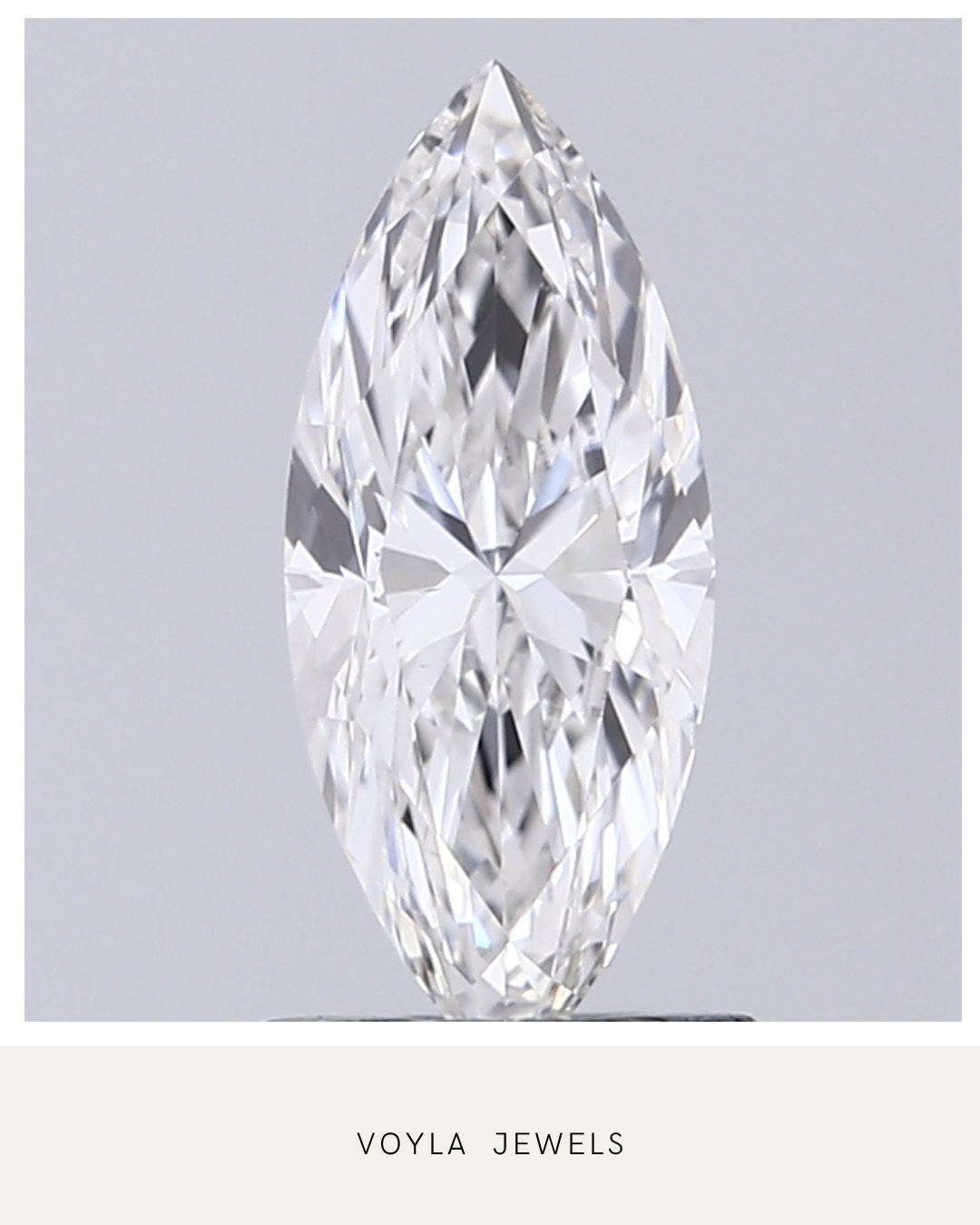 Lab Grown Marquise Diamond 1.00ct F VS1