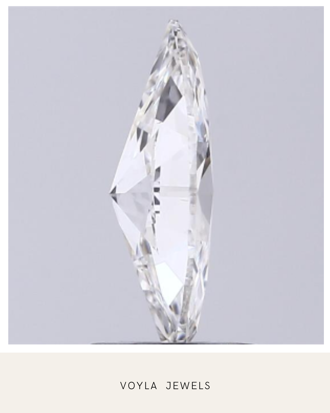 Lab Grown Marquise Diamond 1.00ct F VS1