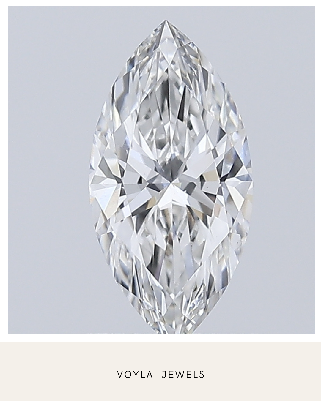 Lab Grown Marquise Diamond 1.00ct F VS2
