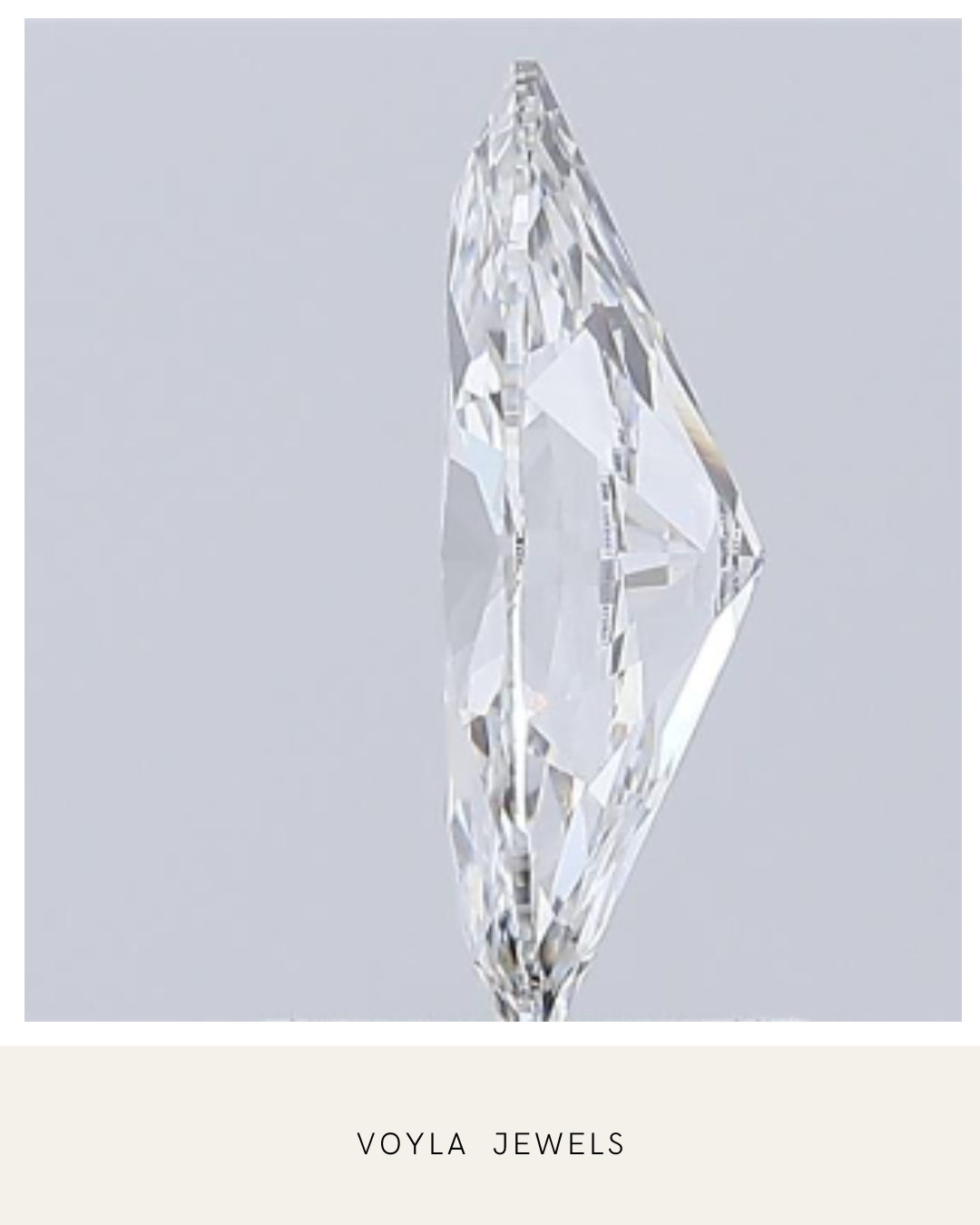 Lab Grown Marquise Diamond 1.00ct F VS2