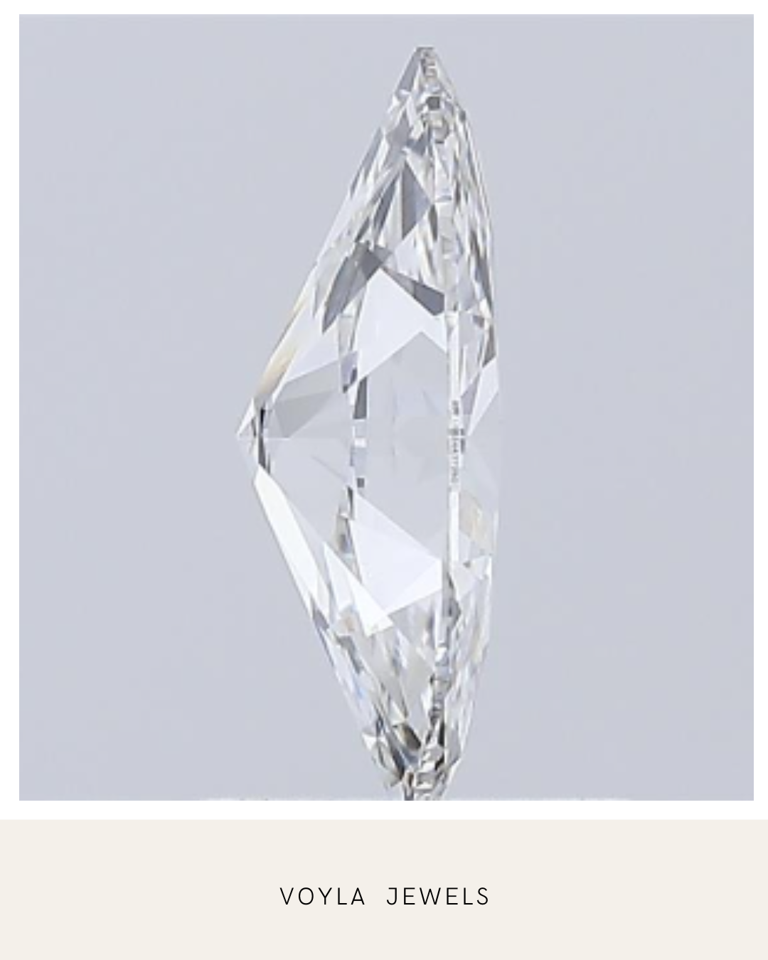 Lab Grown Marquise Diamond 1.00ct F VS2