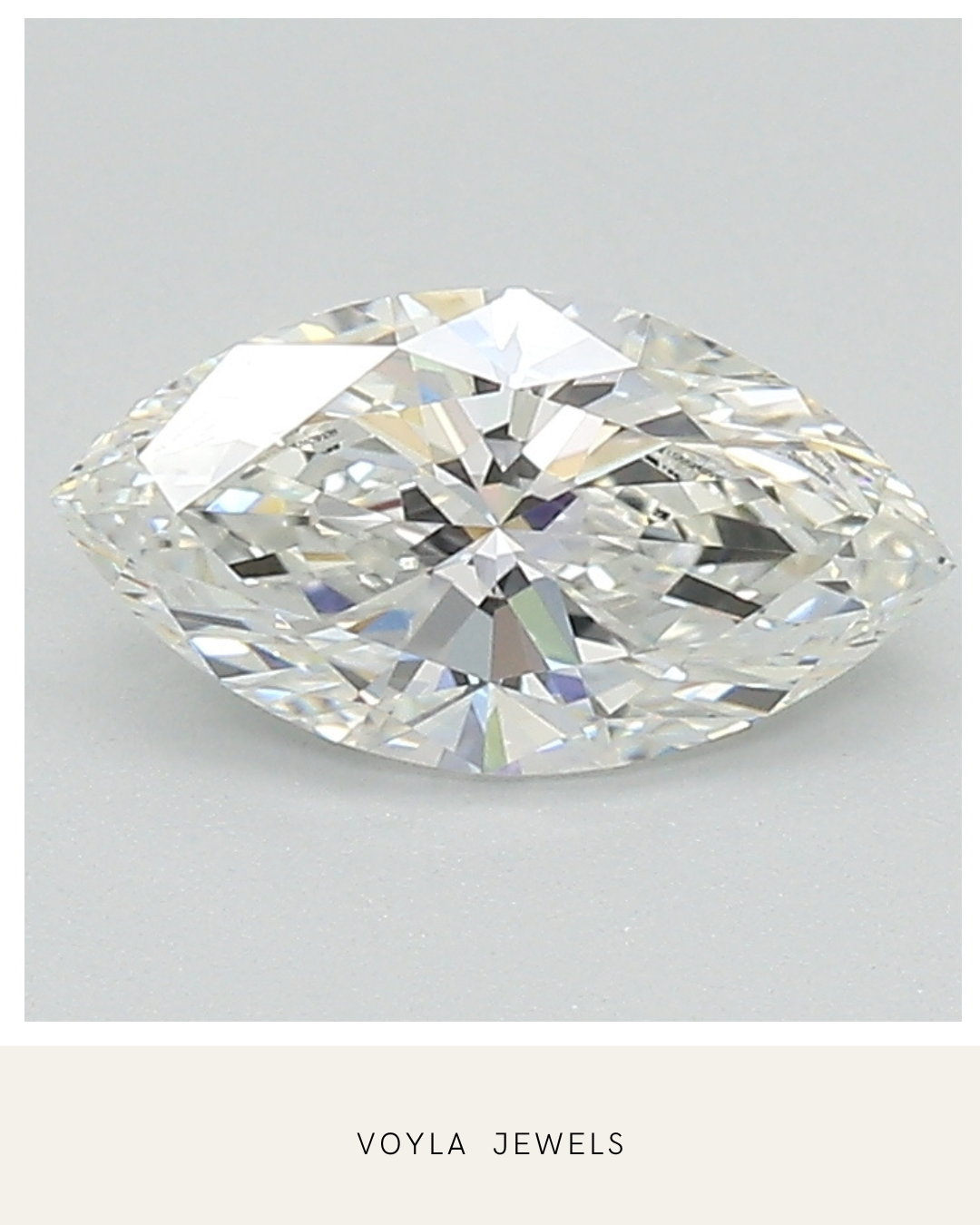 Lab Grown Marquise Diamond 1.00ct F VVS1