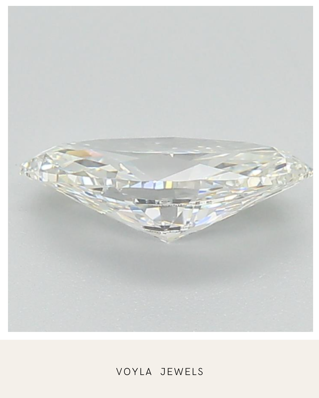 Lab Grown Marquise Diamond 1.00ct F VVS1
