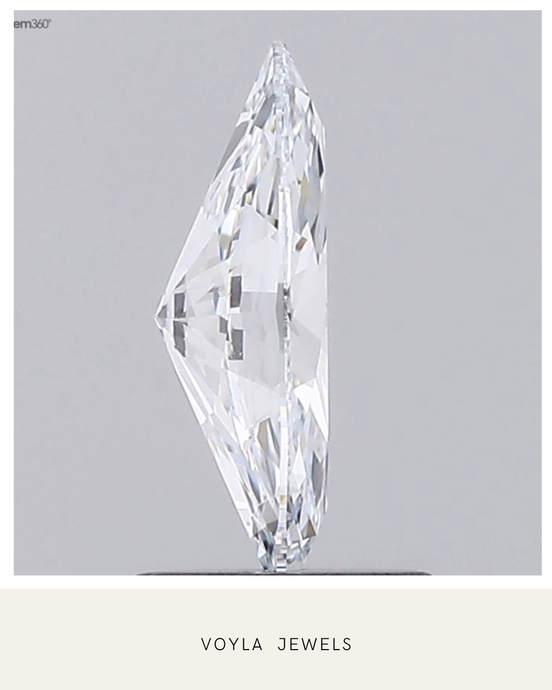 Lab Grown Marquise Diamond 1.00ct F VVS2