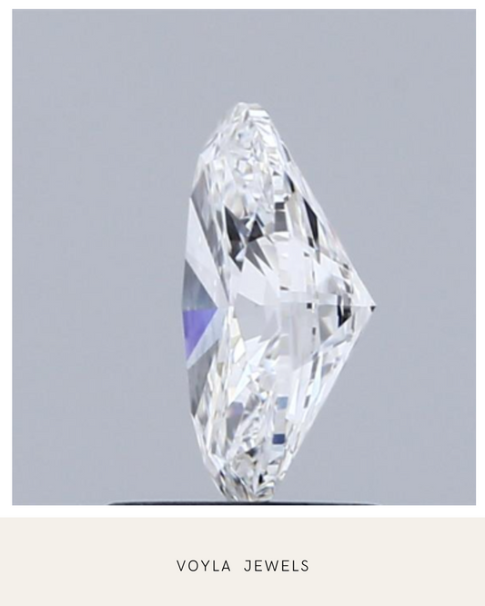 Lab Grown Oval Diamond 1.00ct E VS1