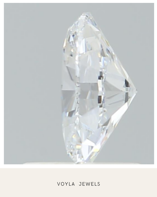 Lab Grown Oval Diamond 1.00ct E VVS1