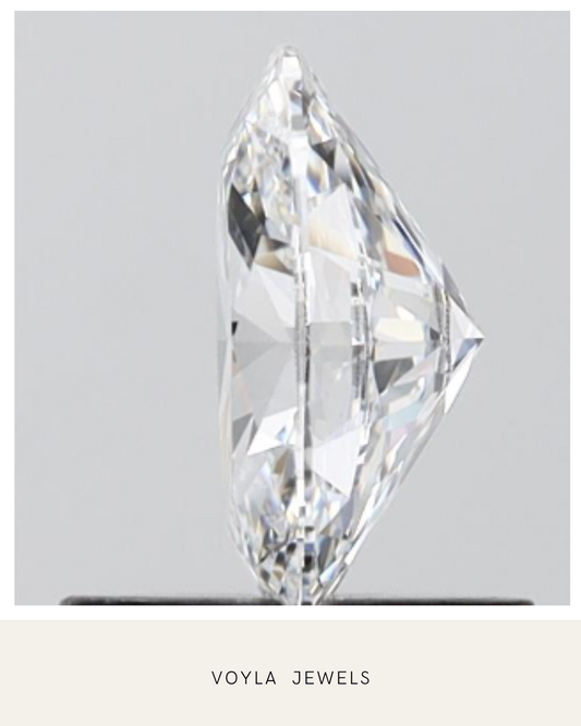 Lab Grown Oval Diamond 1.00ct D VS1
