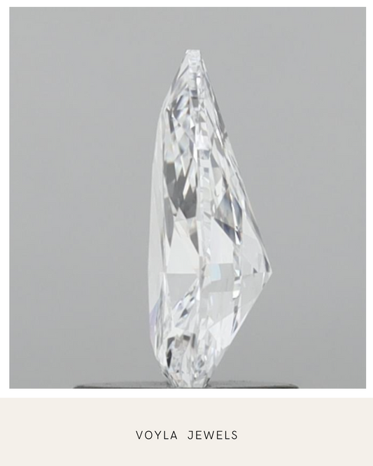 Lab Grown Pear Diamond 1.00ct F VS1