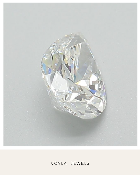 Lab Grown Pear Diamond 1.00ct F VS2