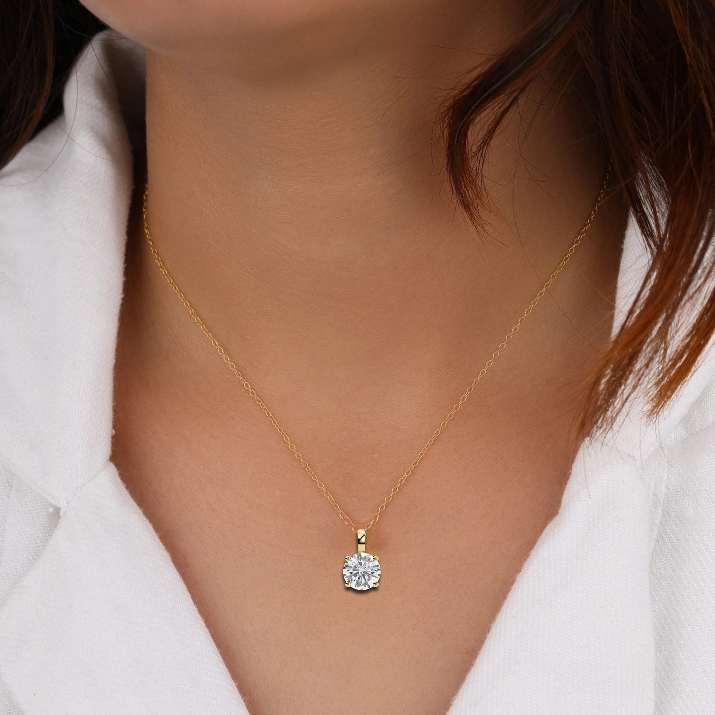 Oravelle Solitaire Pendant