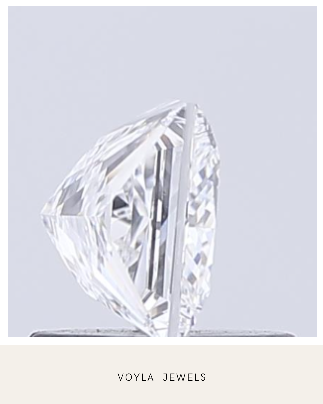 Lab Grown Princess Diamond 1.00ct D VVS2