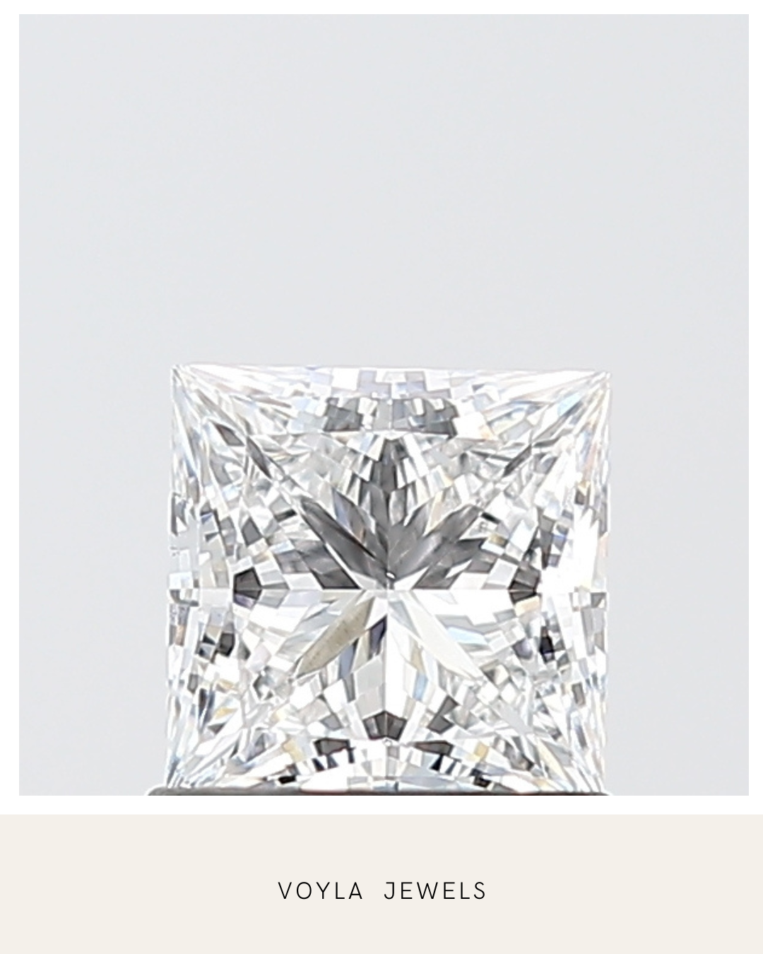 Lab Grown Princess Diamond 1.00ct E VS2