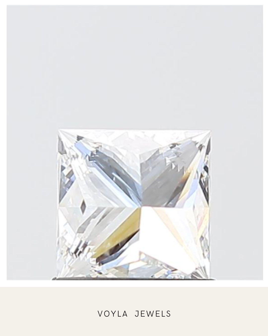 Lab Grown Princess Diamond 1.00ct E VS2