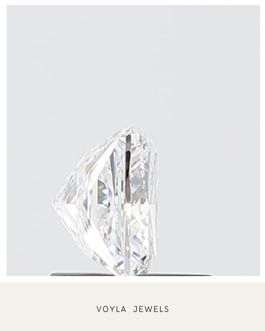 Lab Grown Princess Diamond 1.00ct E VS2